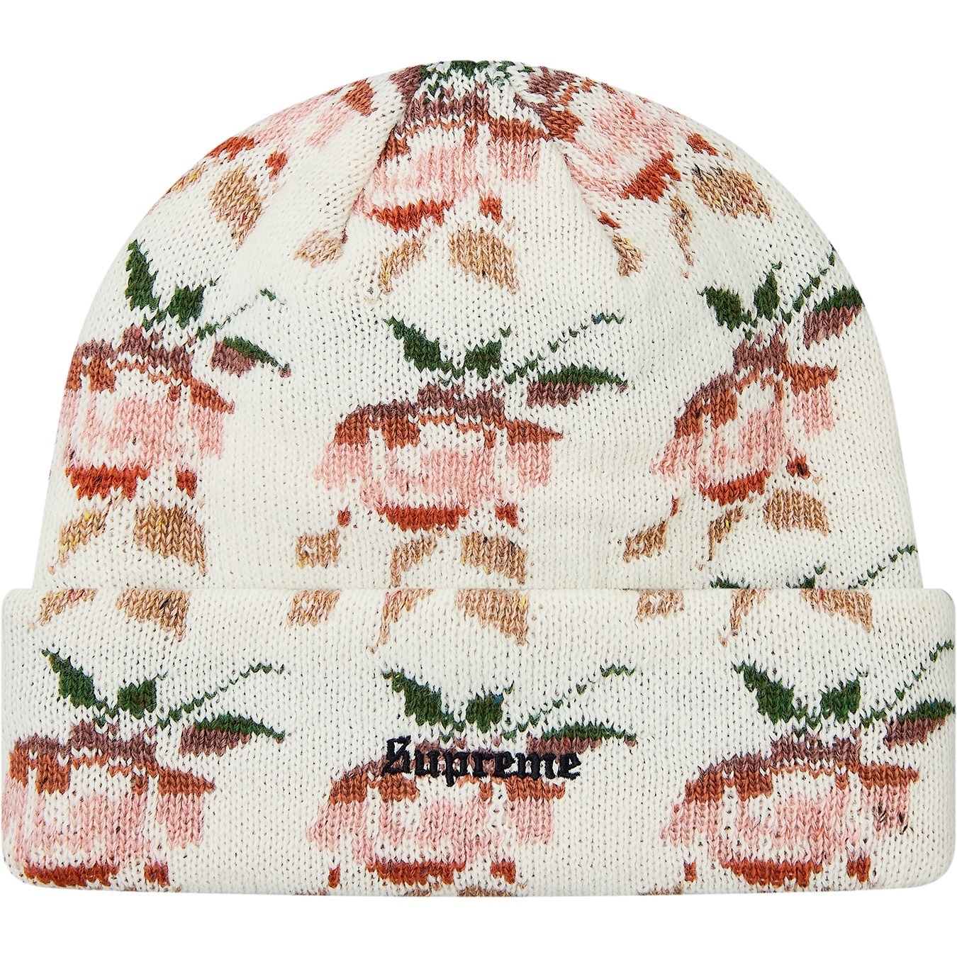 Rose Jacquard Beanie view 5
